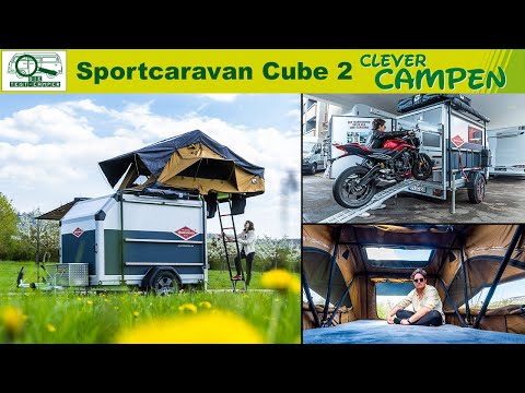 Sportcaravan Cube 2 und Vickywood Dachzelt - Für alles, aber nicht für jeden - Clever Campen / Test