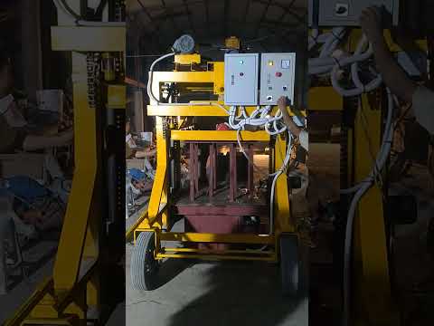 U Shape Concrete Block Machine for Drain Channel Test Run
