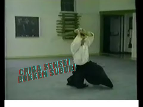 Ep.002  Chiba Sensei 8 Bokken Suburi