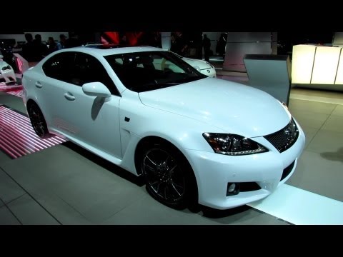 2013 Lexus IS-F Sport - Exterior and Interior Walkaround - 2013 Detroit Auto Show