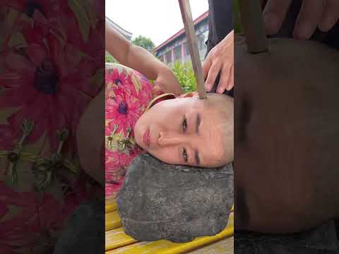 Unique and fun scenes shooting of an amateur film crew using props #108