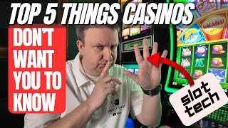 TOP 5 THINGS CASINOS DON'T WANT YOU TO KNOW 👉 Become a Smarter Gambler