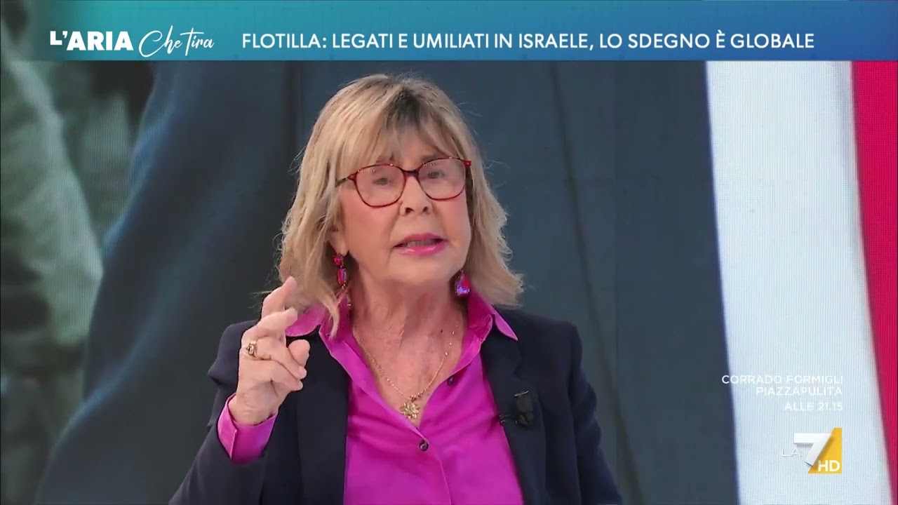 Flotilla, Mirella Serri: "Mi dispiace per loro che hanno avuto delle sofferenze ma il loro ...