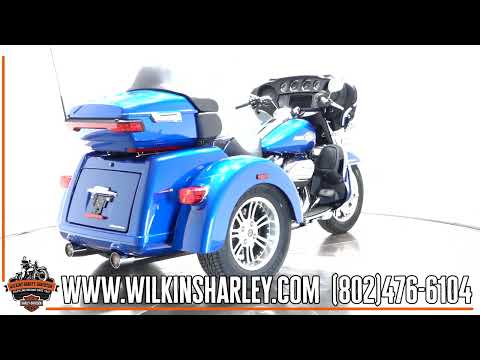 2024 Harley-Davidson FLHTCUTG Tri Glide Ultra in Blue Burst