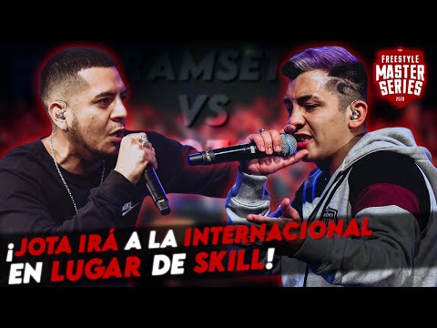 ¡JOTA IRÁ A LA INTERNACIONAL EN LUGAR DE SKILL! | FMS Perú batalla recuperativa | Jota vs Ramset