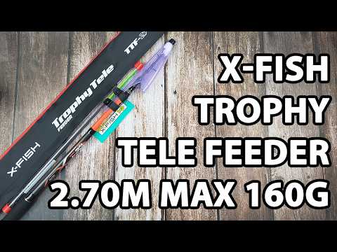 Фідер телескопічний X-Fish Trophy Tele Feeder 2.70m max 160g (три вершинки)