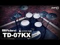 Roland TD-07 KX electronic drumkit unboxing & playing by drum-tec