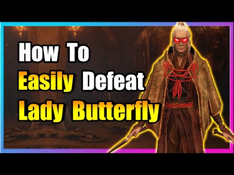 How To Easily Defeat Lady Butterfly - Sekiro