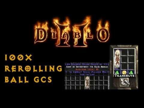 Diablo 2 - Rolling level 99 Baal Grand Charms - 100 x times