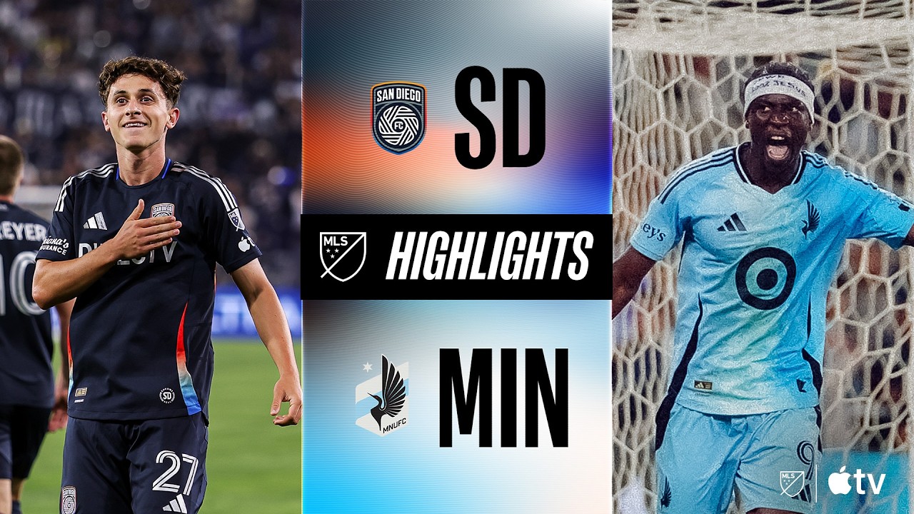 San Diego vs Minnesota United Highlights