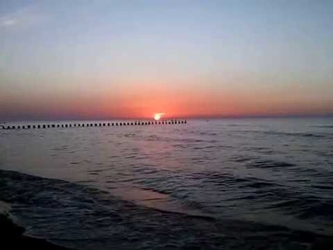 beautiful sunset, Międzywodzie September 10, 2016