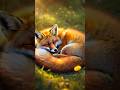 Fox Is Running Shorts Fox Cartoon