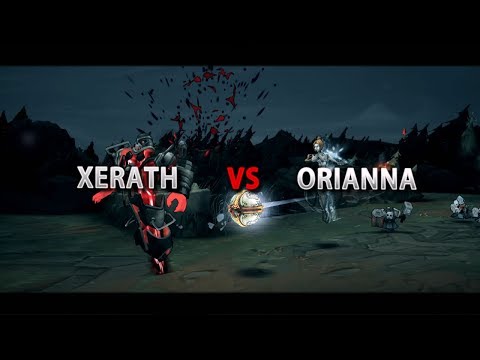 League of Legends - Xerath vs Orianna Season 7 Diamond Gameplay Patch 7.14