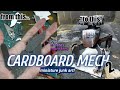 ANOTHER CARDBOARD MECH JOJO CREATES MONSTERS MINI JUNK ART
