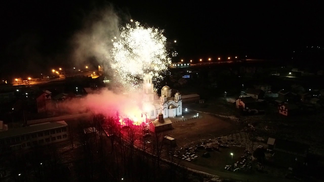 Ватромет за Српску Нову годину - Станари