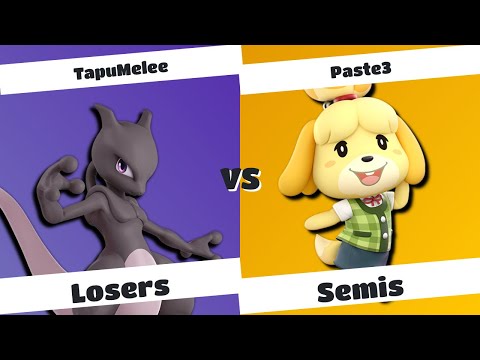 DC Invitational - TapuMelee (Mewtwo) vs Paste3 (Isabelle) - Loser's Semi