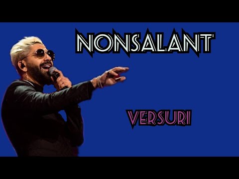 Connect-R feat. Amuly - Nonsalant| versuri pe clip/Lyrics