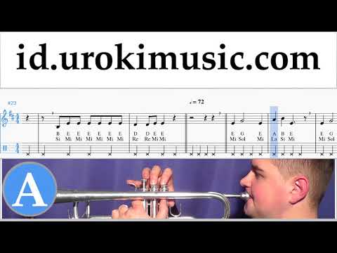 Belajar Terompet Nicky Jam ft. Will Smith - Live It Up Not Tabulasi um-ih592