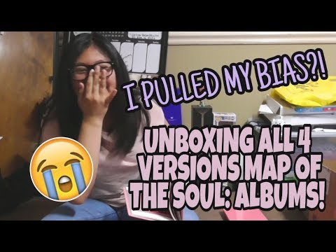 OPENING MY SET OF MAP OF THE SOUL: PERSONA ALBUMS!