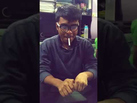 How to light a cigarette in style