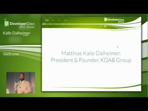 QtDD12 - Welcome - Kalle Dalheimer