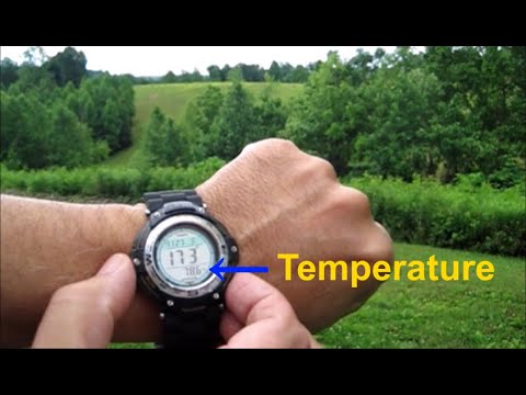 CASIO SGW 100B Twin Sensor 5 Alarm World time Compass & Temperature G style watch