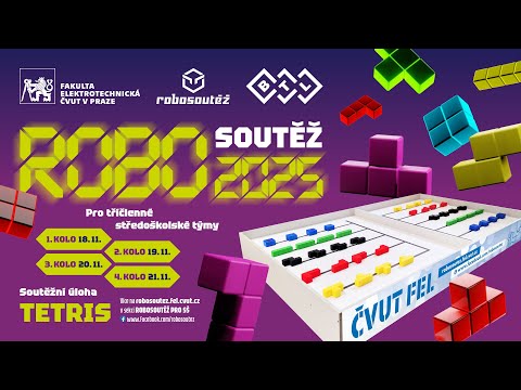 Robosoutěž 2025 pro střední školy - 1. kolo (úterý)