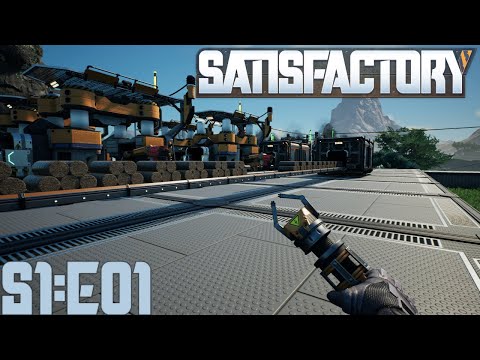Satisfactory - Update 7 - Relaxing Longplay - Factory Startup - S1:E01 - No Commentary
