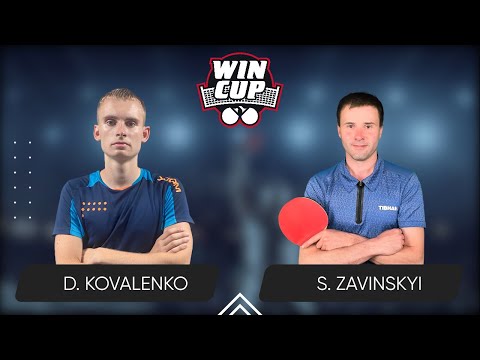 13:45 Dmytro Kovalenko - Serhii Zavinskyi West 2 WIN CUP 29.08.2024 | Table Tennis WINCUP