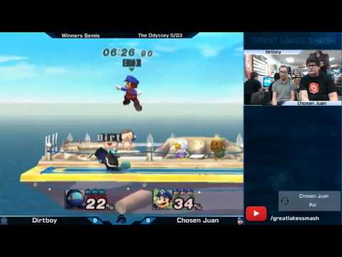 The Odyssey 5/23 Winners Semis - Dirtboy (Squirtle) vs. Chosen Juan (Mario)
