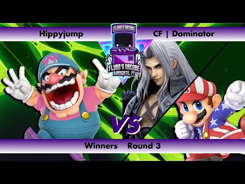 Flynn's Arcade 073 Winners Round 3 - Hippyjump (Wario) vs CF | Dominator (Sephiroth Mario) SSBU 2023