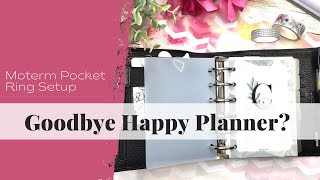 Moterm Pocket Ring Planner Setup with Freebie Inserts!!