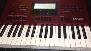 Video thumbnail for Kris Nicholson Demos His New Limited Edition Ruby Red CASIO CTK 6250 Video 1 by KMNKeyboardVault