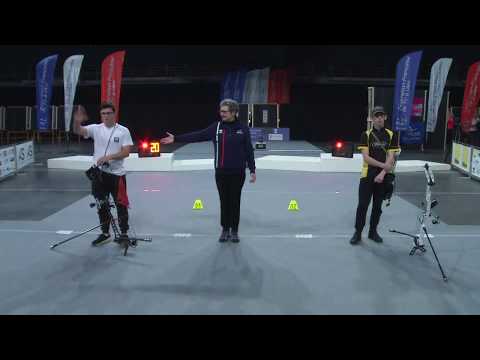 Gardeur (Ruelle) vs Serruau (Conches en Ouche) - Or Juniors Hommes arc à poulies | Vendéspace 2019