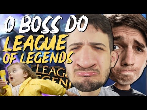 EU E O RAKIN CRIAMOS O BOSS DO LEAGUE OF LEGENDS!