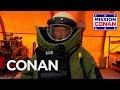 Conan Joins The Explosive Ordinance Disposal Divis...