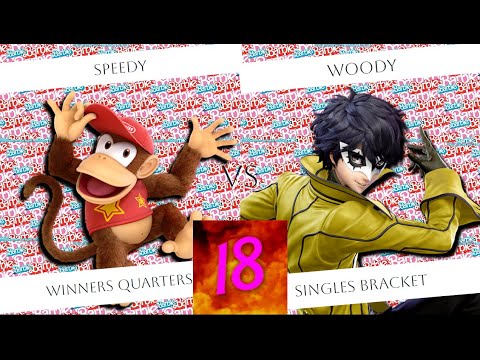 CenCal Clash 18 - Winner's Quarters - Speedy (Diddy Kong) vs woody (Joker)