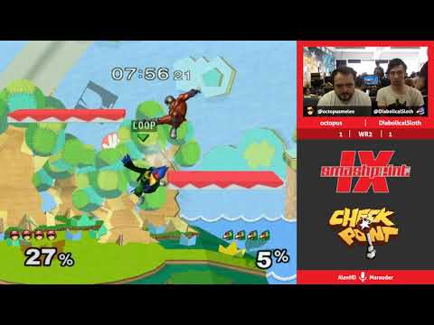 SmashPoint IX Melee - WR2 - Octopus vs DiabolicalSloth