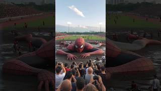 👑 Evolution of Spider-man: Giant spiderman in stadium ✅️ #avengers #spiderman #shorts #spidermajesty