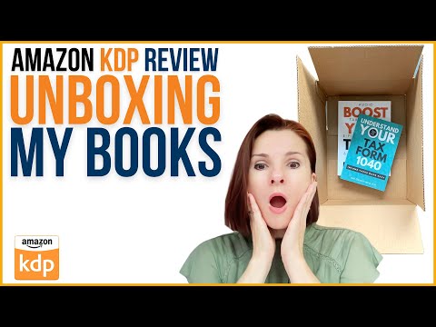 Unboxing My KDP Books (Self-Publishing Non-Fiction)