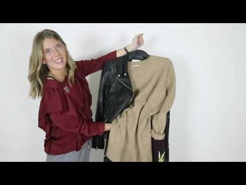 Tre sätt att styla den stickade tröjan