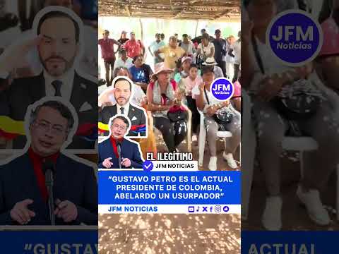Gustavo Petro es el Actual Presidente de Colombia, Abelardo un Usurpador”: Isabel Zuleta