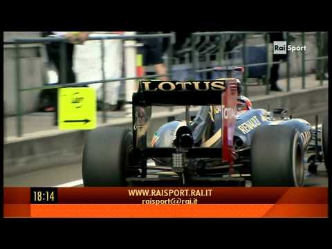 Hungarian GP, Kimi's interview after FP2 - 27/07/2012