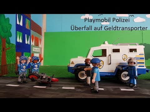 Playmobil Polizei Überfall auf Geldtransporter Folge 36