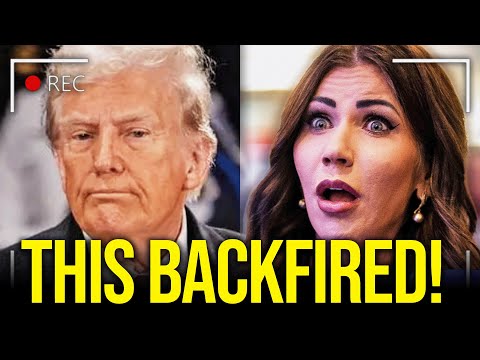 Kristi Noem Accidentally DESTROYS Trump While Defending Him