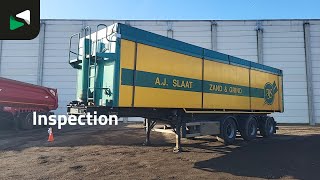 Semi-remorque benne Bulthuis TATA 23 TUV 09/25 Lift+Lenkachse 56m3 ALU à vendre - Image 4 | Autoline CA Semi-remorque benne Bulthuis TATA 23 TUV 09/25 Lift+Lenkachse 56m3 ALU | Image 4 - Autoline
