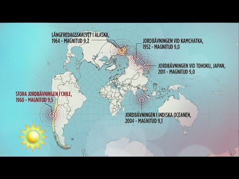 Tidernas värsta jordbävningar - Nyhetsmorgon (TV4)