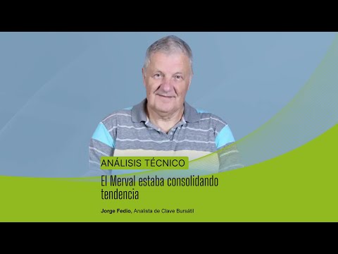 El Merval estaba consolidando tendencia