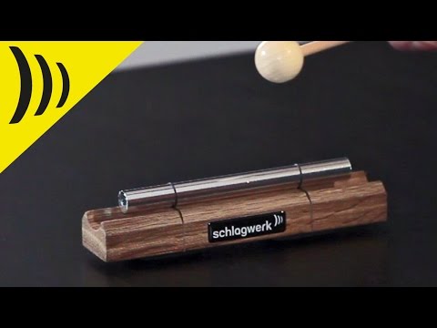 Демонстрация звучания чаймса Schlagwerk PC3