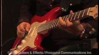 Chris Juergensen Demo play with Xotic Guitar XS-1 Fiesta Red